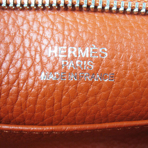Knockoff Hermes Good News H Women Shoulder Bag Orange H2801